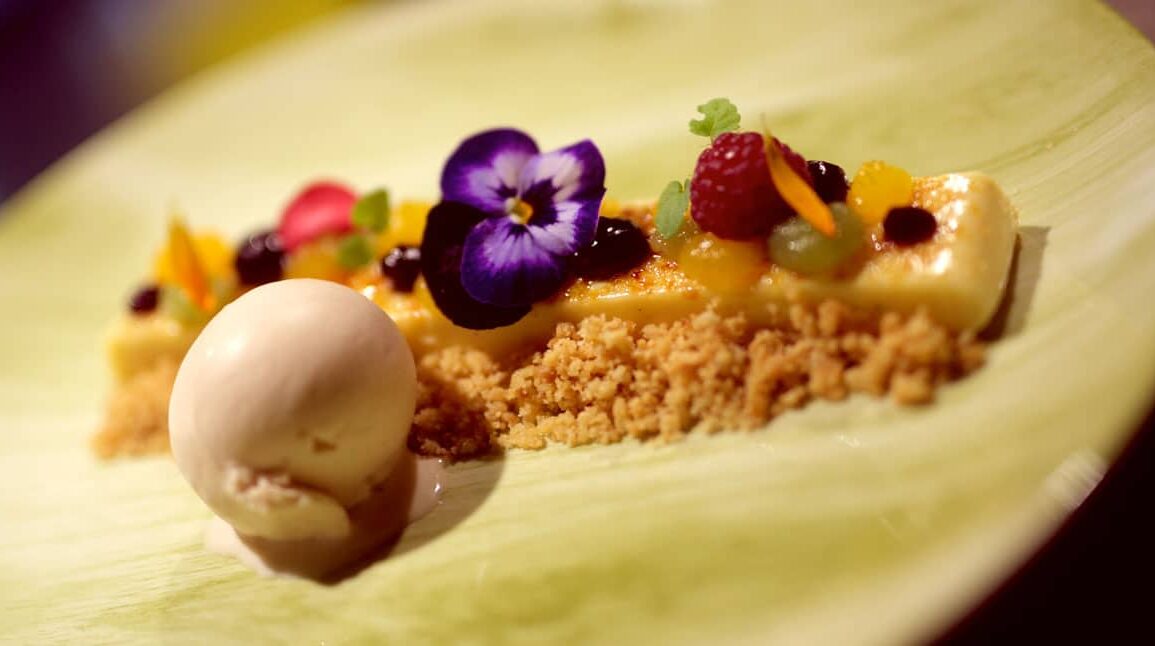 Cheesecake bij Restaurant Fabers, Alkmaar