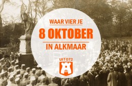 Waar vier je 8 oktober in Alkmaar