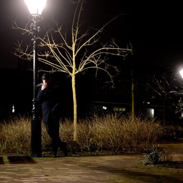 Gerhardt (lantaarnpaal, sigaret)