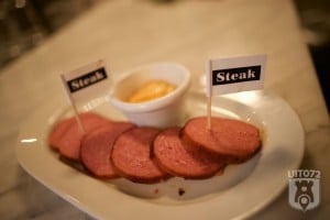 Steak: grillworst