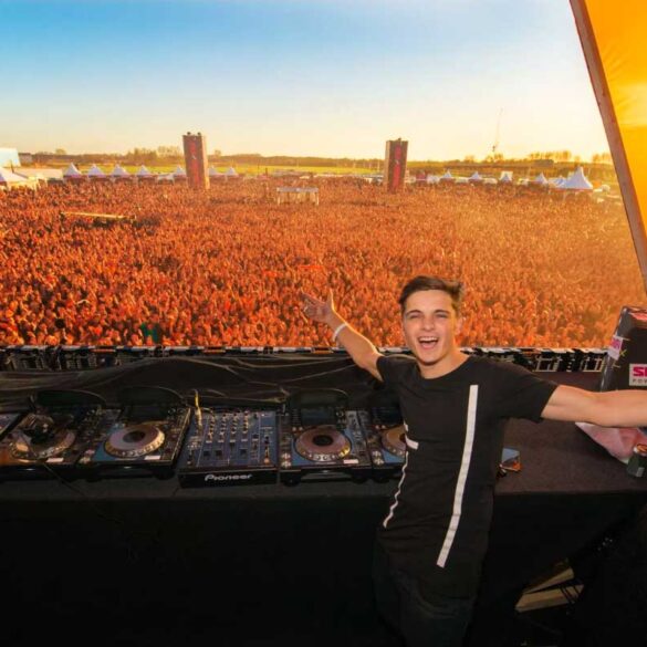 Martin Garrix bij Slam FM Koningsdag Alkmaar
