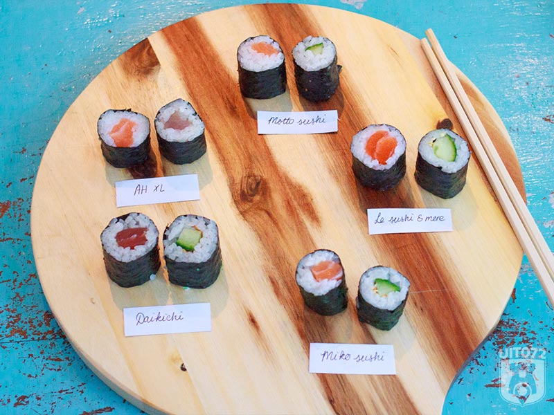 Sushi test: maki
