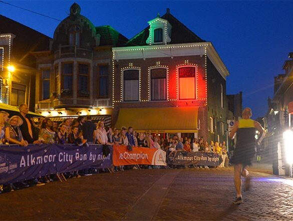 Alkmaar City Run by Night