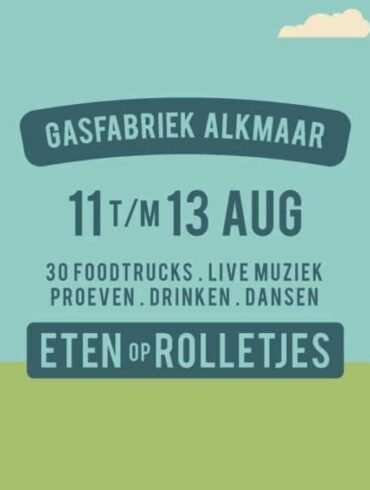 Eten op rolletjes @ Gasfabriek Alkmaar 2017