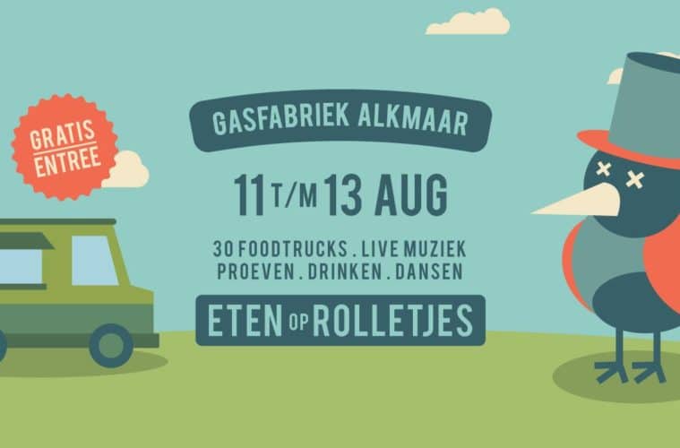 Eten op rolletjes @ Gasfabriek Alkmaar 2017