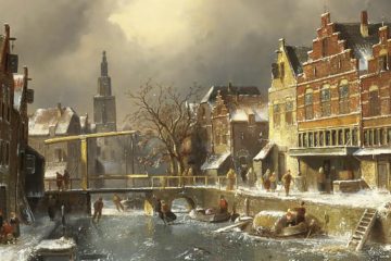 Het Verdronkenoord, Alkmaar, in de winter