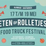 Foodfestival Eten op Rolletjes dit weekend weer in Alkmaar