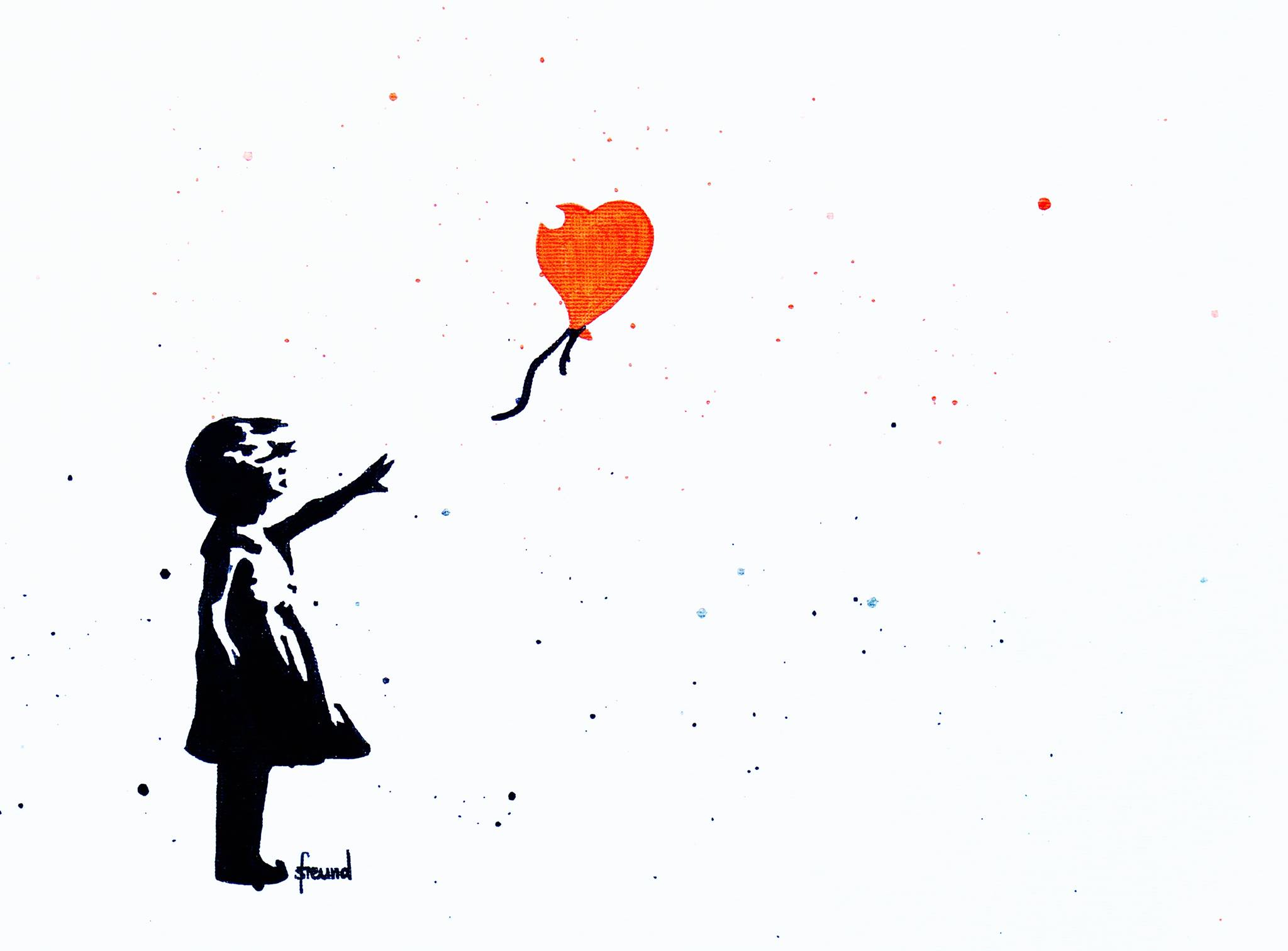 ArtNight; Banksy - Meisje met de Ballon, Herberg Jan