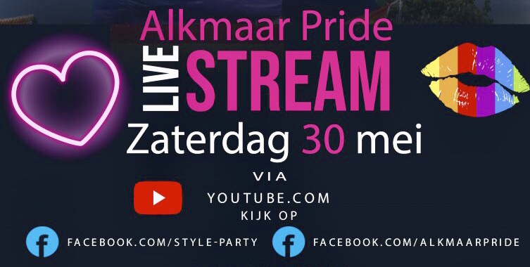 The show must go on(line): Alkmaar Pride komt naar je toe dit jaar
