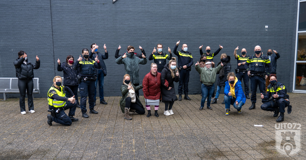 Brownies & downieS steekt politie hart onder de riem