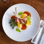 Lamsracks van Texels lam met groene asperges