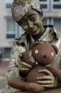 3e Kids statues: Mister Bean