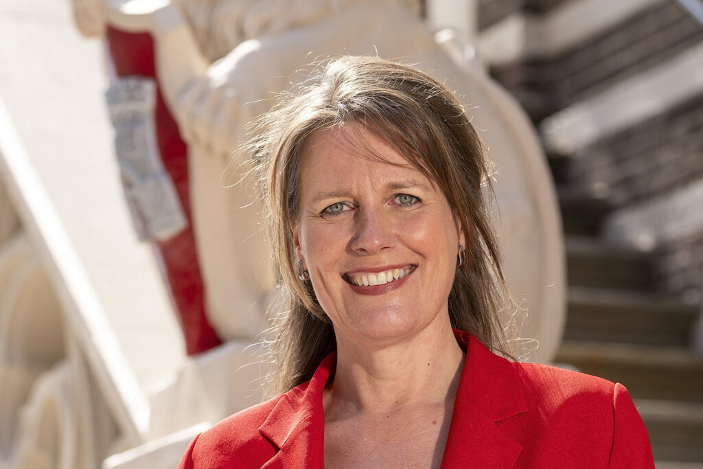 Burgemeester Anja Schouten