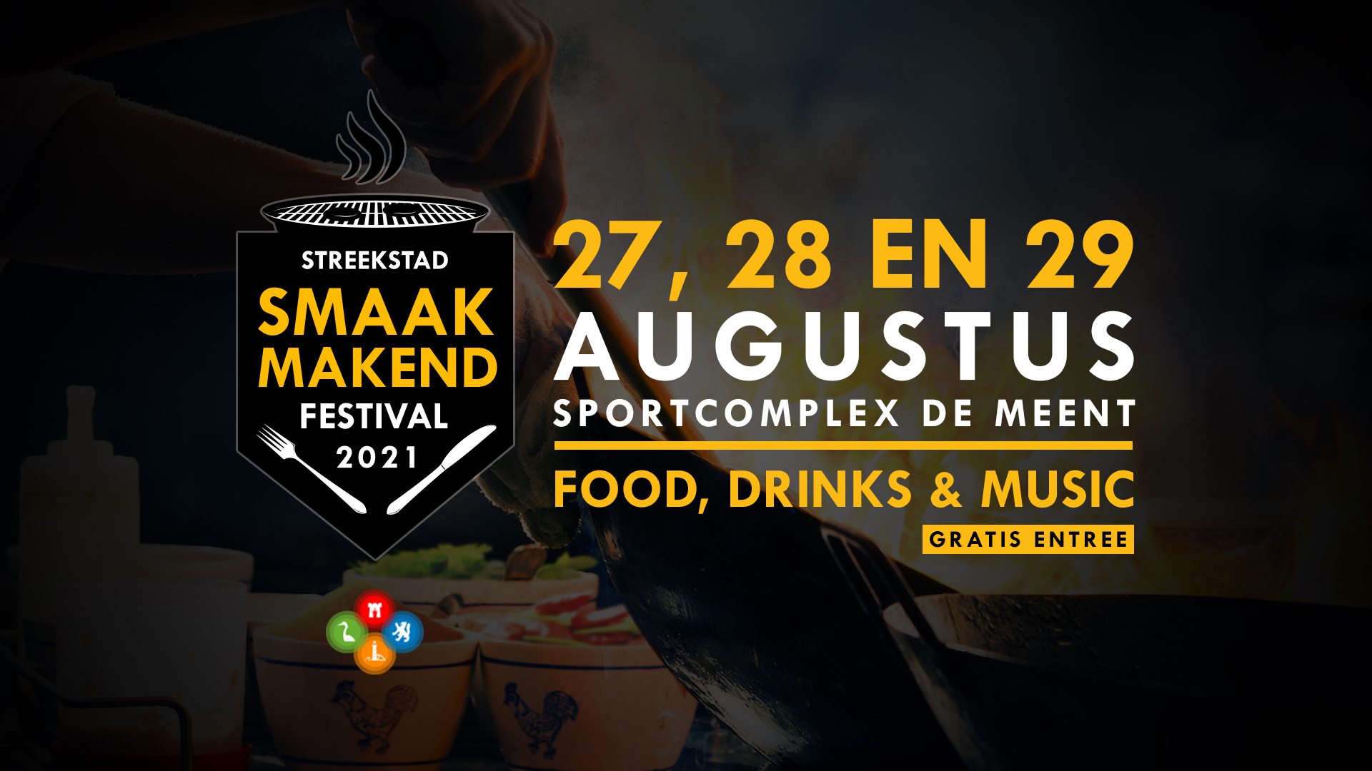 Win € 60 eet- en drinktegoed voor Smaakmakend Festival 2021