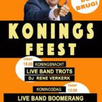 Koningsfeest op de brug