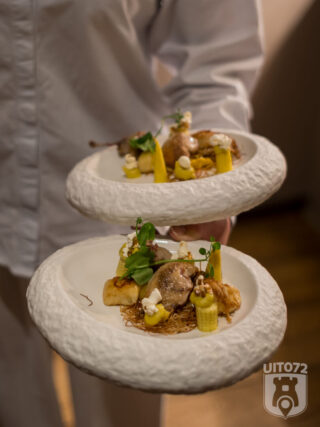 Kwartel · Maïs · Gnocchi · Eigeel · Gevogeltejus (De Essentie Heiloo)