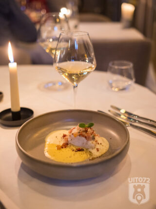 Skrei · Venkel · Prei · Tomaat · Saffraan beurre blanc (De Essentie Heiloo)
